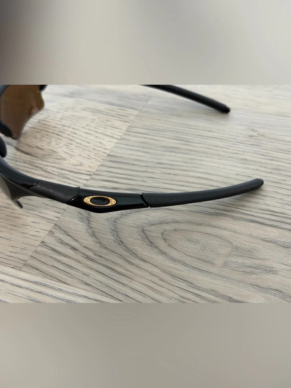 Oakley Half Jacket 1.0 Matte Frame Gold Iridium XLJ Lens Gold Icons RARE